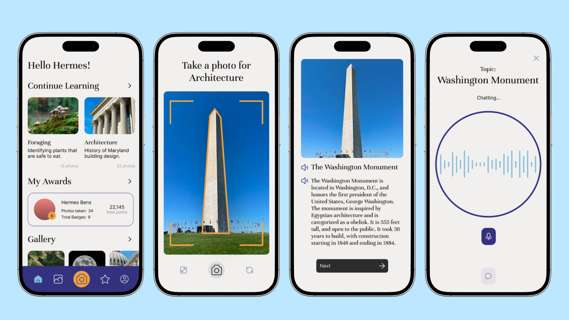 Snapopedia App Mockup